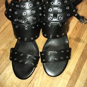 Rebecca Minkoff Block Heel Sandal